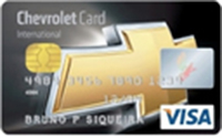 Cartão Chevrolet Card Banco do Brasil Visa Internacional