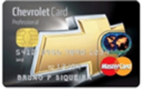 Cartão de Crédito Chevrolet Card Professional Banco do Brasil MasterCard