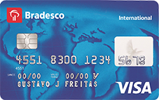 Cartão de Crédito Bradesco Visa Internacional